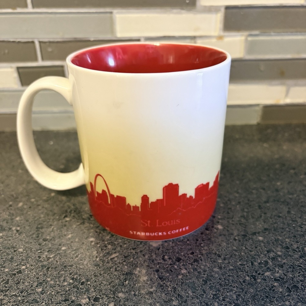 Starbucks St Louis USA Collectors Series 2009 16 oz Coffee Cup Mug - Picture 2 of 6